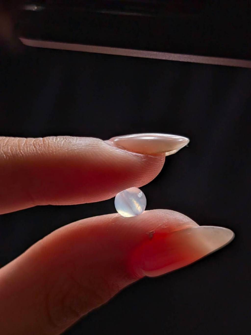  [1 HẠT]  Hạt Lẻ Aquamarine Ngọc Hải Lam Tự Nhiên Mix Vòng, Handmade, Luân xa Cổ Họng Mystic Corner 