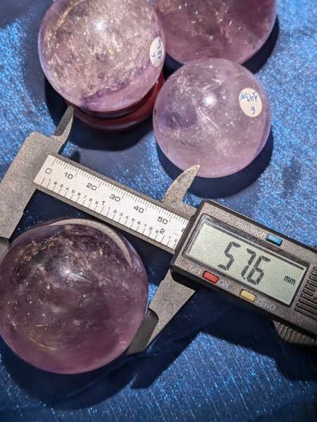  |VIP| Cầu đá Thạch Anh Tím có Phantom, Cầu Amethyst Trong Đẹp 