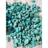  Đá vụn tự nhiên thanh tẩy Howlite xanh (Blue Howlite) dùng trong Tarot, Reiki, phong thủy 