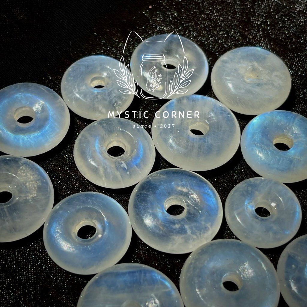 Đồng điếu Moonstone đá Mặt Trăng 