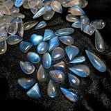  [High Quality] Mặt đá Moonstone (đá mặt trăng) chất lượng cao, ánh lửa mạnh 