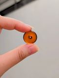  Đồng Điếu Hổ Phách Huyết Amber 1.7cm 