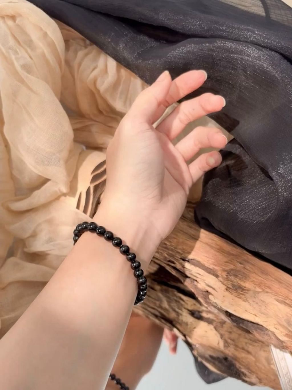  Vòng Black Tourmaline 