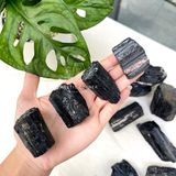  LỚN - Thô đá Black Tourmaline 