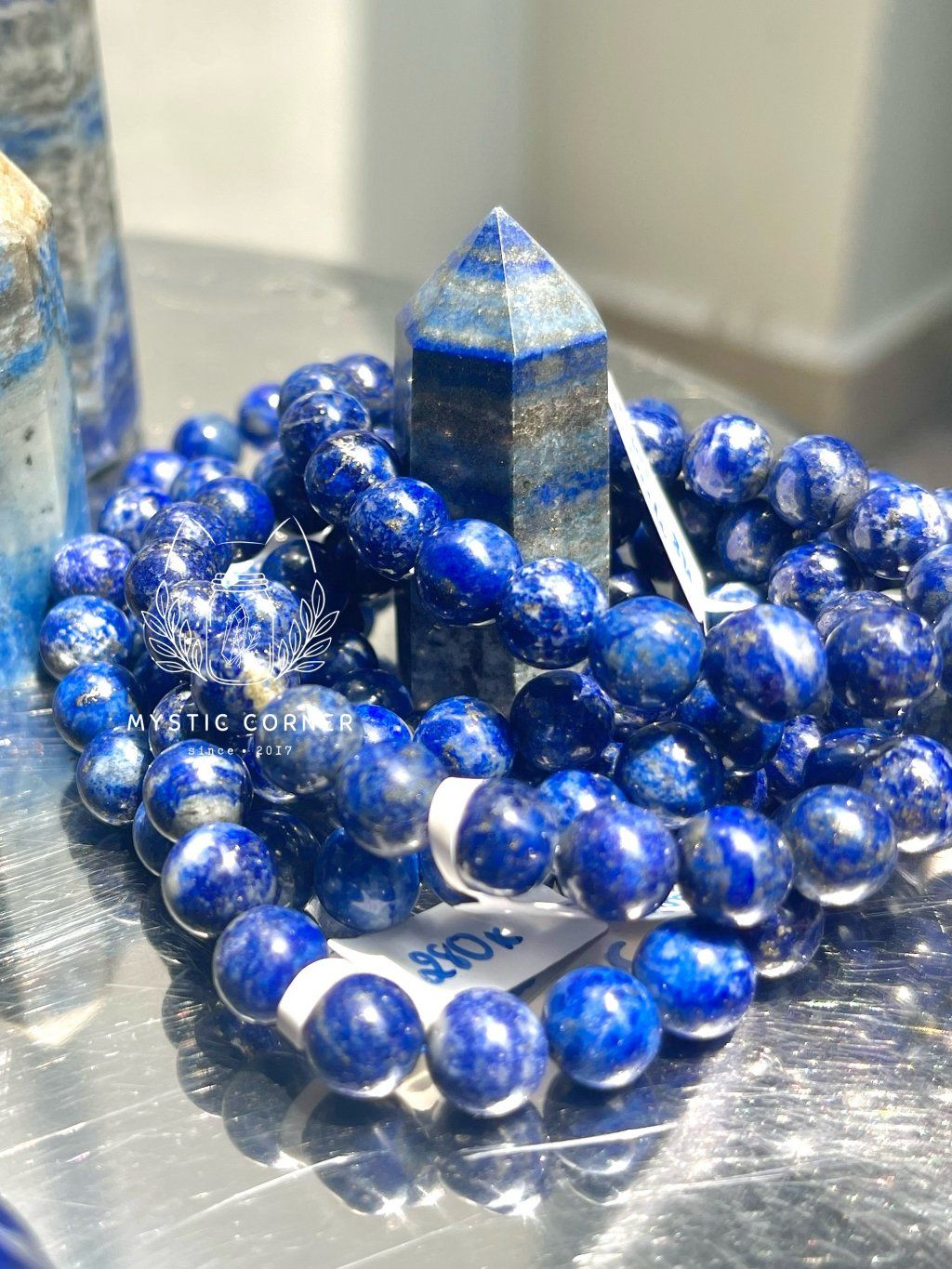  Vòng tay đá Lapis Lazuli 