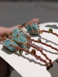  Vòng Amazonite Macrame 