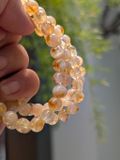  |HÌNH THẬT| Chuỗi / Vòng Citrine 6.5li vòng Thạch Anh Vàng May Mắn, Sáng Tạo, Tích Cực, Vui Vẻ 