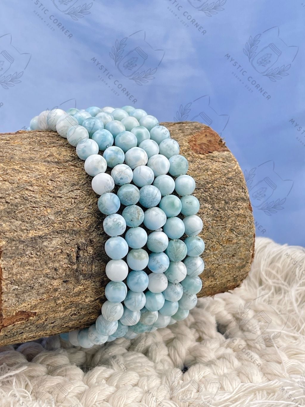  Vòng tay đá Larimar Dominica High Quality 