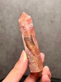  Trụ Sunstone CHẤT ĐẸP VIP Đá Mặt Trời tự nhiên thanh tẩy, tích cực, vui vẻ, bài Tarot, thiền định 