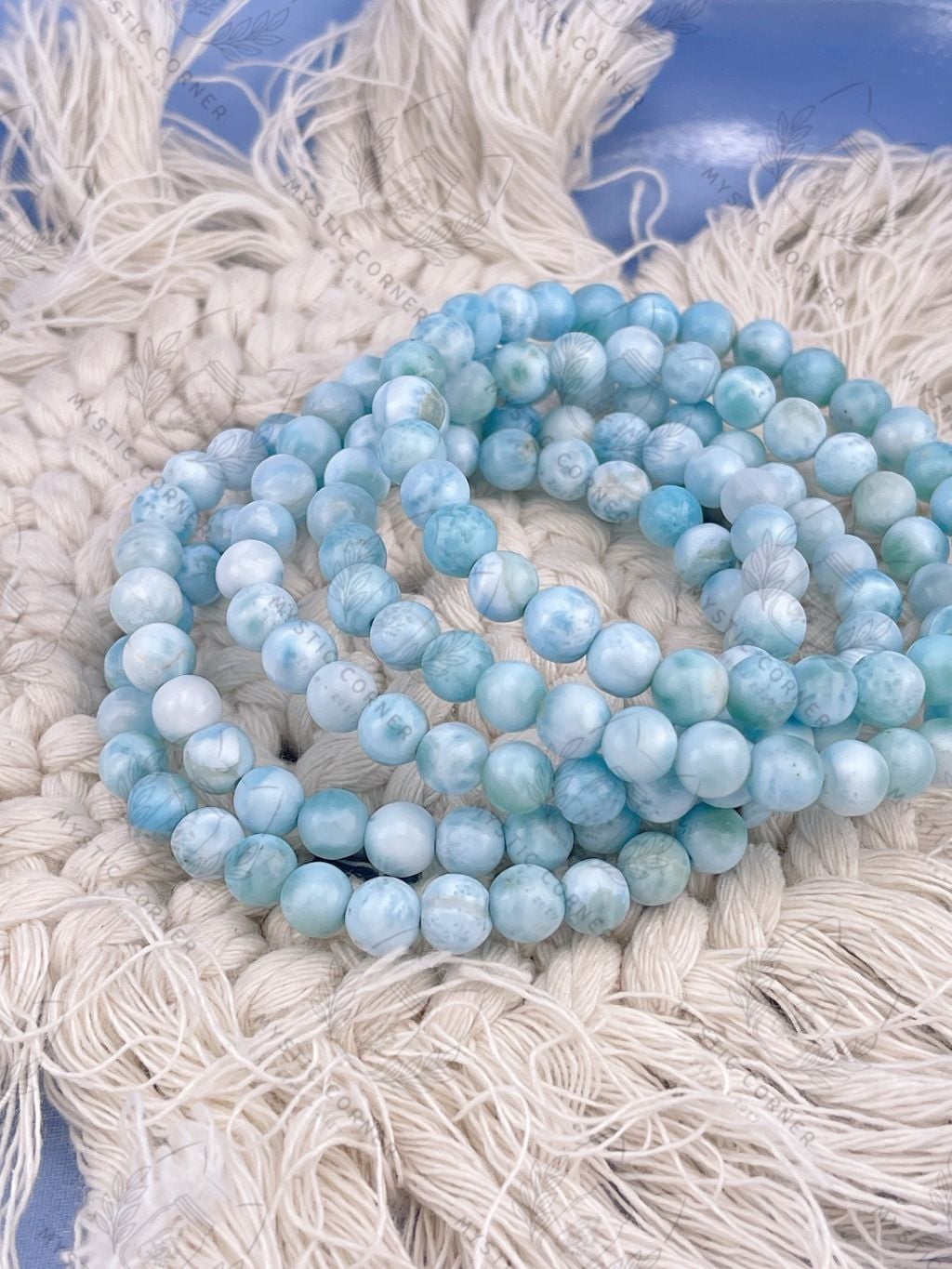  Vòng tay đá Larimar Dominica High Quality 