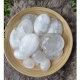  Viên đá thanh tẩy Selenite - Palm Selenite khuếch đại năng lượng dùng trong Tarot, Reiki, phong thủy, thiền định 