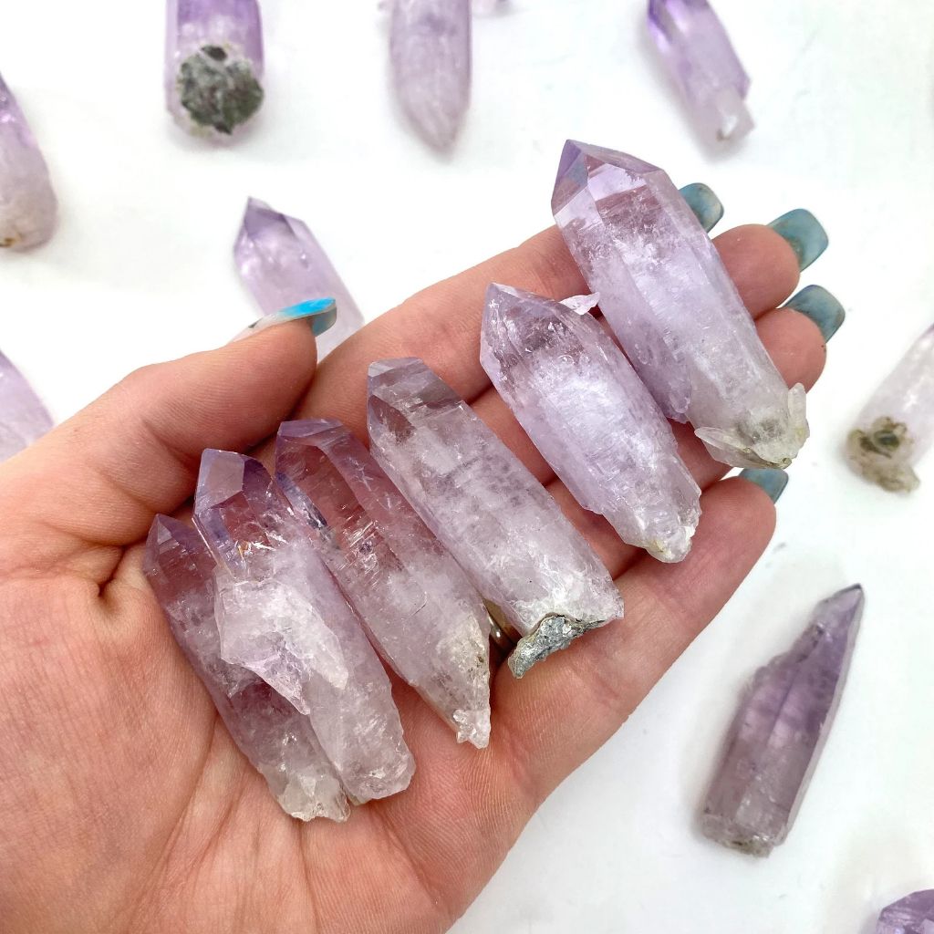  [HIẾM] Tinh thể Thạch anh Tím Vera Cruz Amethyst in Mexico 