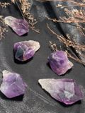  Tinh thể Thạch Anh Tím Amethyst Thổ Nhĩ Kỳ Tím Đậm Đẹp, đá phong thuỷ, thanh tẩy, trực giác, trí tuệ 