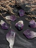  Tinh thể Thạch Anh Tím Amethyst Thổ Nhĩ Kỳ Tím Đậm Đẹp, đá phong thuỷ, thanh tẩy, trực giác, trí tuệ 