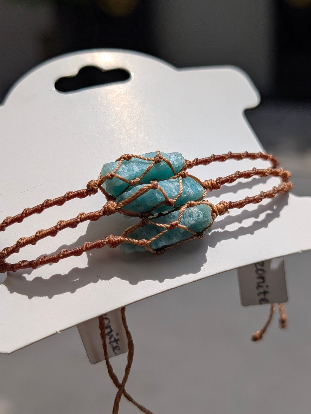  Vòng Amazonite Macrame 