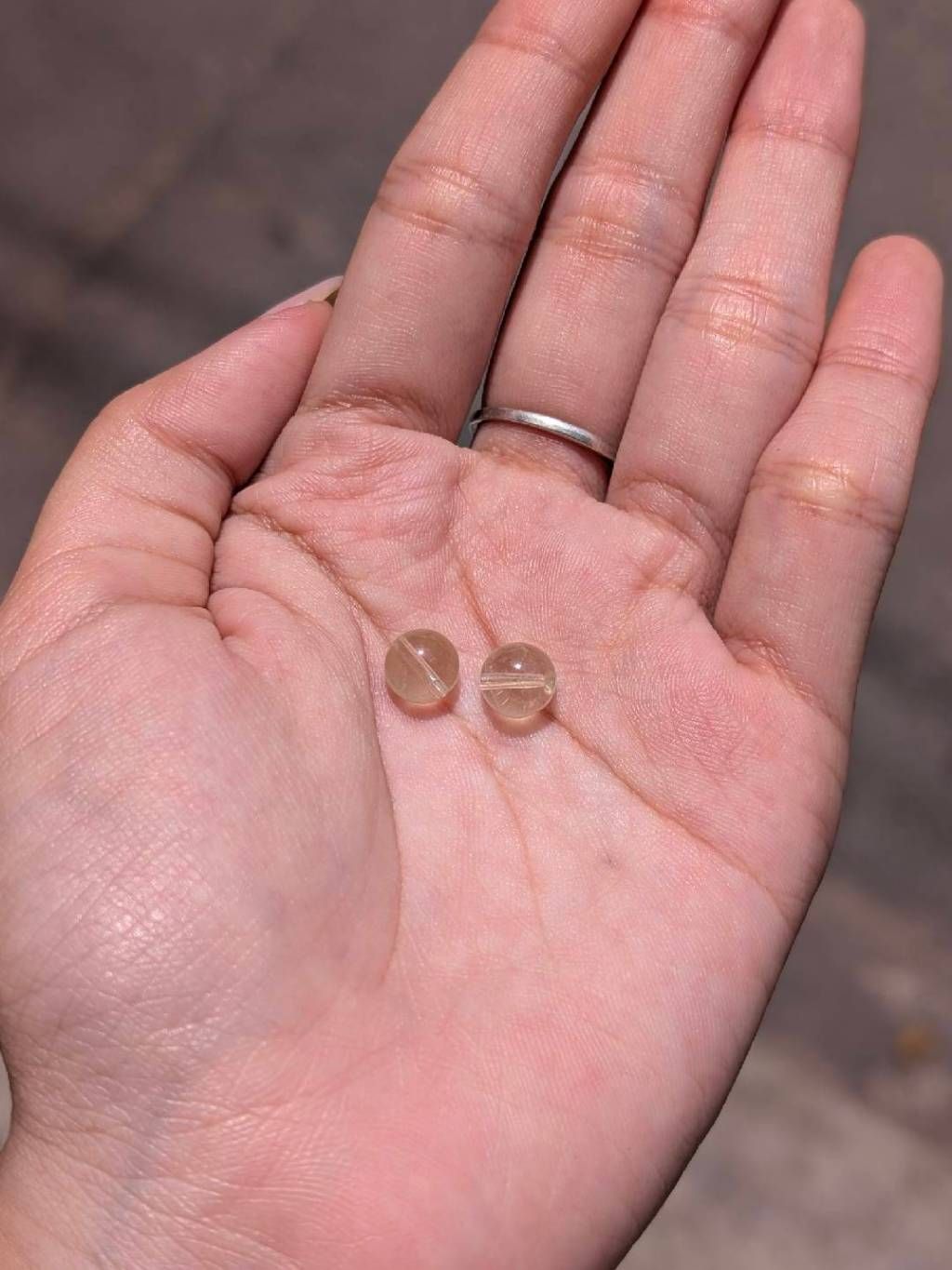  [1 HẠT] Hạt Lẻ Citrine Thạch Anh Vàng Mix Vòng, Handmade Mystic Corner 