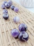  Cầu đá thạch anh Tím mini (Dream Amethyst ) làm Grid, đá thanh tẩy Tarot, Reiki, thiền định, đá phong thủy 