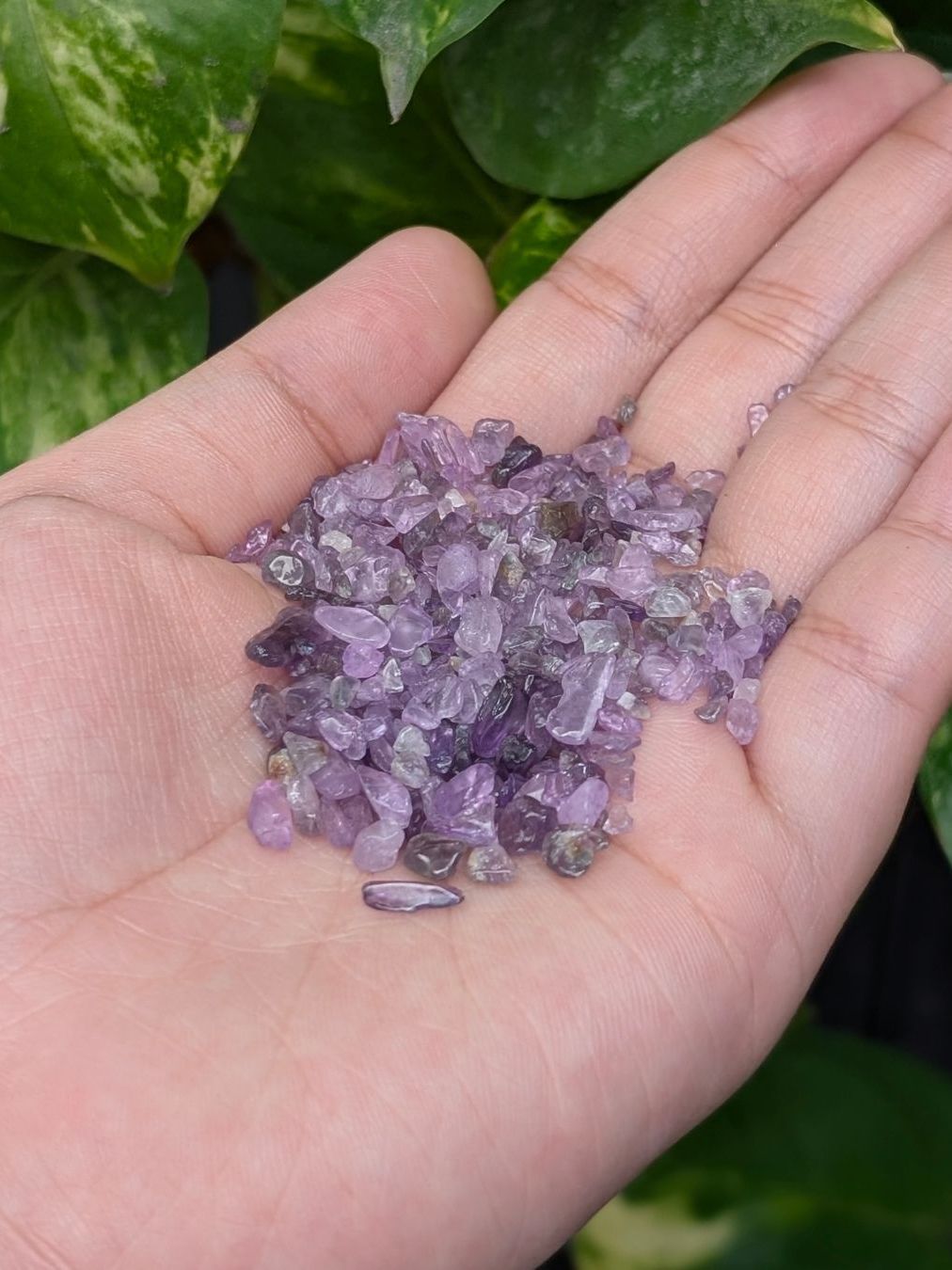  Vụn đá NHUYỄN các loại thạch anh, làm handmade, spell, witchcraft, reiki, đá thanh tẩy bài Tarot 