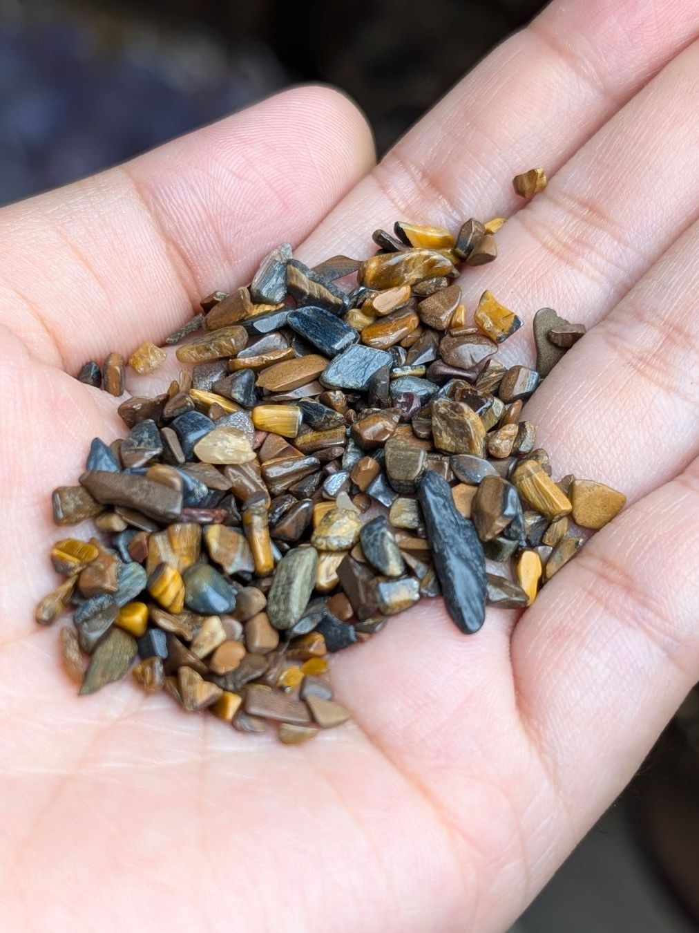  Vụn đá NHUYỄN các loại thạch anh, làm handmade, spell, witchcraft, reiki, đá thanh tẩy bài Tarot 
