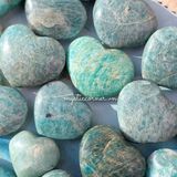  Tim đá Amazonite (đá Thiên Hà) đá thanh tẩy Tarot, Reiki, thiền định, phong thủy 