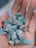  Thô mini đá Amazonite - đá Thiên Hà Tự Nhiên làm vòng handmade, DIY, thanh tẩy bài Tarot, spell 
