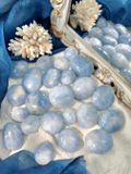  Palm Blue Calcite Tự Nhiên - Canxit Xanh Healing, Giao Tiếp, Thiền Định, Thanh Tẩy bài Tarot 