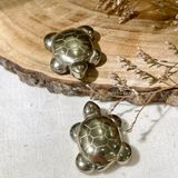  Rùa đá Pyrite ( đá vàng găm ) 