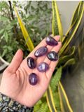  Viên đá thạch anh Tím (TUMBLED Amethyst) làm Grid, đá thanh tẩy Tarot, Reiki, thiền định, phong thủy 