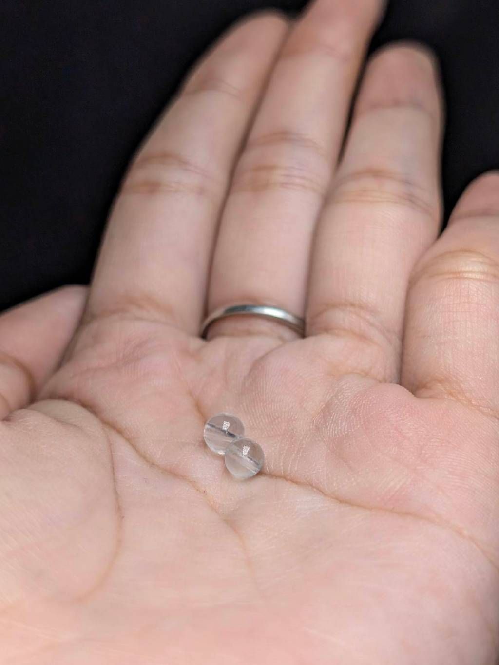  [1 HẠT]  Hạt Lẻ Aquamarine Ngọc Hải Lam Tự Nhiên Mix Vòng, Handmade, Luân xa Cổ Họng Mystic Corner 