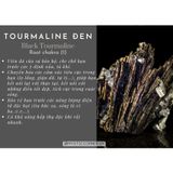  LỚN - Thô đá Black Tourmaline 