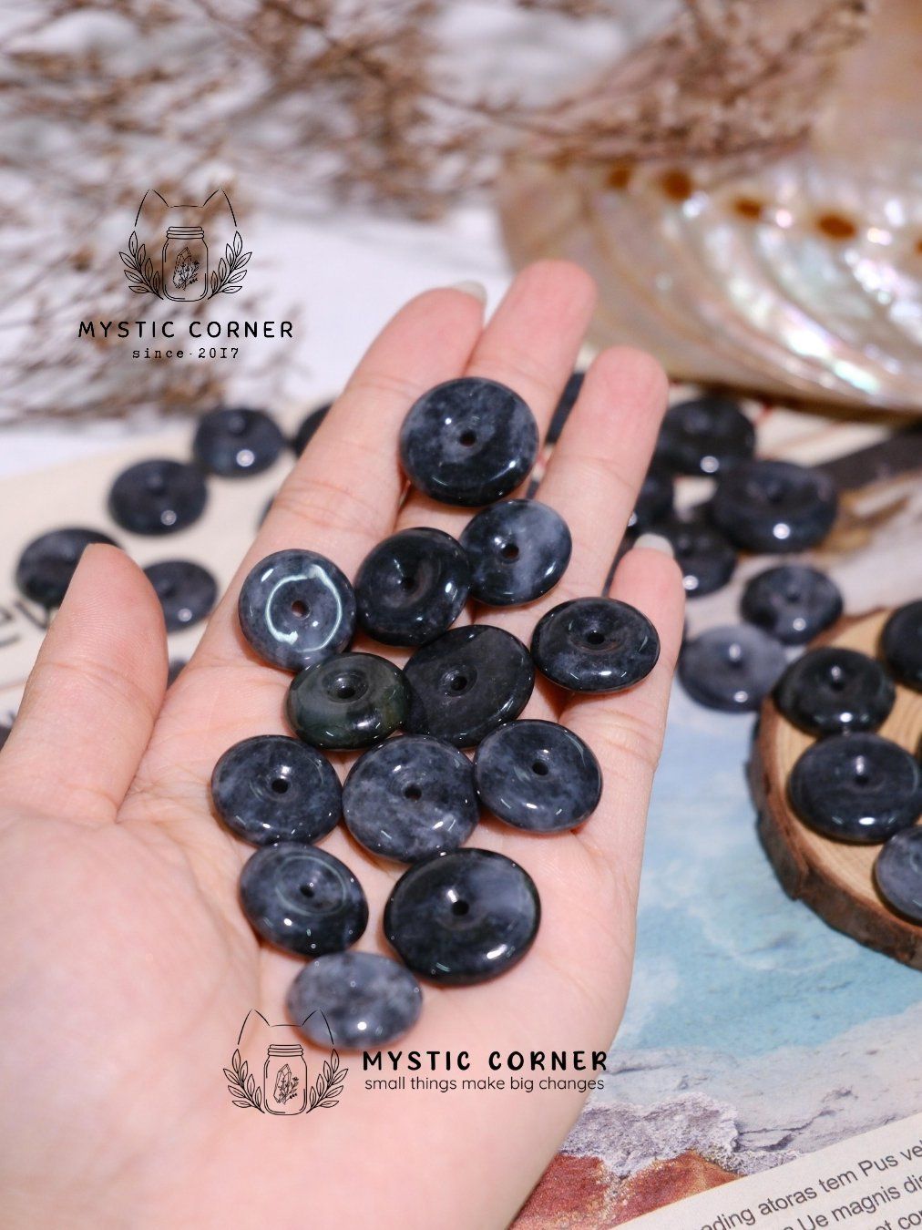  Đồng Điếu Ngọc Gà Đen Type A 