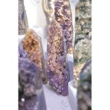  [High Quality] Trụ Mã Não Nho Grape Agate hỗ trợ phát triển trực giác, đá thanh tẩy, đá phong thuỷ, reiki, thiền định 