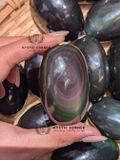  Viên Palm Obsidian Đa Sắc tự nhiên, Bảo Vệ Năng Lượng, Thanh Tẩy, Thiền Định, Tarot, Reiki 