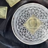  Kim tự tháp đá thạch anh Vàng (Citrine) may mắn dùng trong Tarot, Reiki, thiền định, phong thủy 