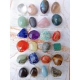  (2 - 3 cm) Set 24 viên đá thạch anh tumbled, Set đá may mắn thanh tẩy Tarot, Reiki, phong thủy, thiền định 