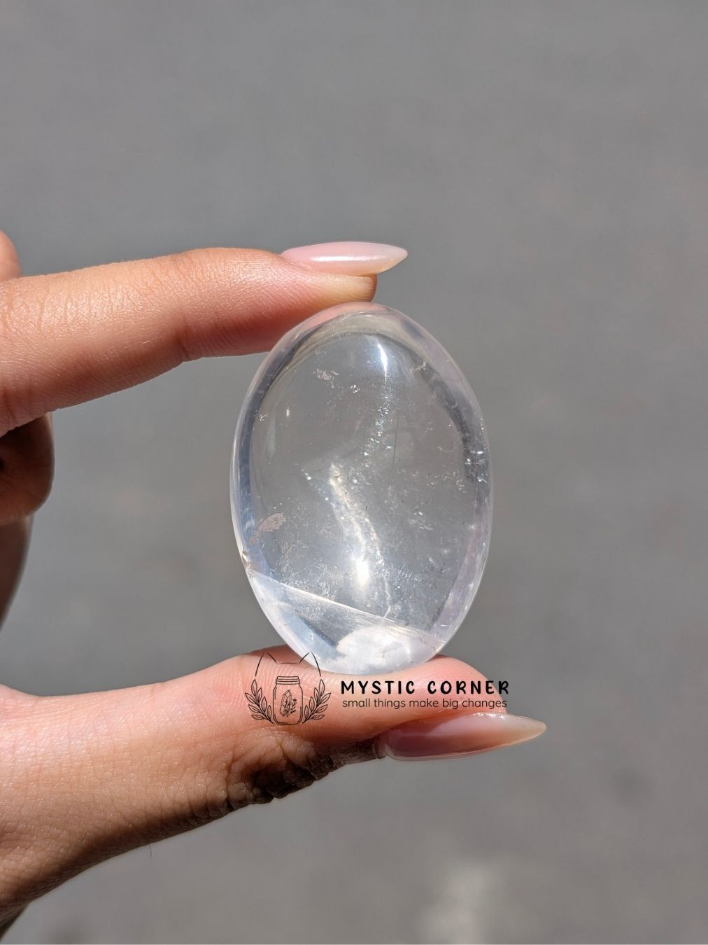  Viên Palmstone Girasol Quartz| Milky Quartz Thạch Anh Trắng 