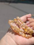  |HÌNH THẬT| Chuỗi / Vòng Citrine 6.5li vòng Thạch Anh Vàng May Mắn, Sáng Tạo, Tích Cực, Vui Vẻ 
