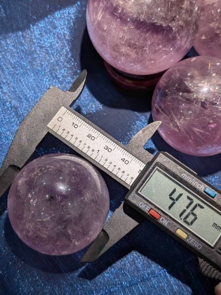  |VIP| Cầu đá Thạch Anh Tím có Phantom, Cầu Amethyst Trong Đẹp 