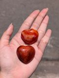  Tim Đá Carnelian tự nhiên, thúc đẩy động lực, nhiệt huyết, hành động, phong thuỷ, đá thanh tẩy Tarot 