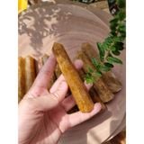  (Master Healing Stone) Trụ đá thanh tẩy Golden Healer Quartz, dùng trong Tarot, Reiki, đá phong thủy 