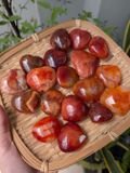  Tim Đá Carnelian tự nhiên, thúc đẩy động lực, nhiệt huyết, hành động, phong thuỷ, đá thanh tẩy Tarot 