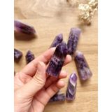  Trụ đá thạch anh Tím (Amethyst) làm Grid, đá thanh tẩy Tarot, Reiki, thiền định, đá phong thủy 