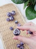  Cầu đá thạch anh Tím mini (Dream Amethyst ) làm Grid, đá thanh tẩy Tarot, Reiki, thiền định, đá phong thủy 