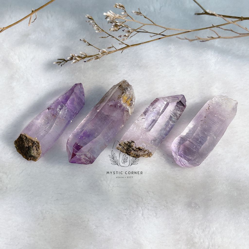  [HIẾM] Tinh thể Thạch anh Tím Vera Cruz Amethyst in Mexico 