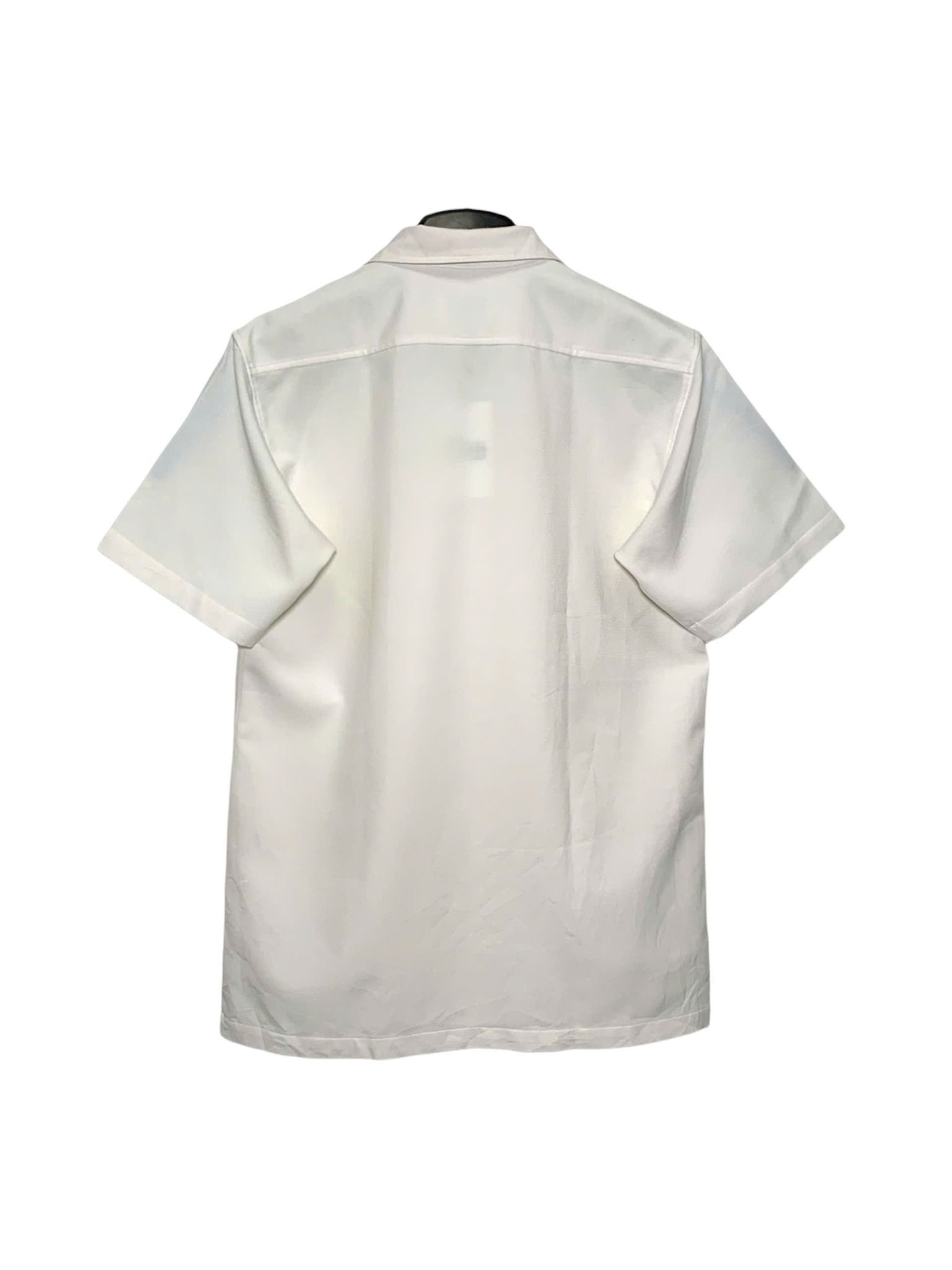  |SIZE M| FUJI KURE PREMIUM WHITE DUAL-POCKET SHORT SLEEVE SHIRT AOM-7133 