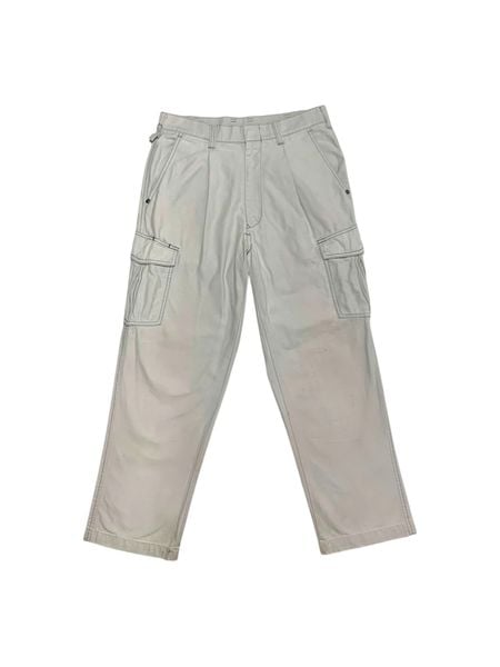  |SIZE 29| G.GROUND LIGHT GREY CARGO WORK PANTS QN29-7162 