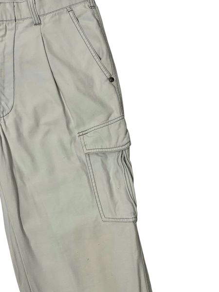  |SIZE 29| G.GROUND LIGHT GREY CARGO WORK PANTS QN29-7162 