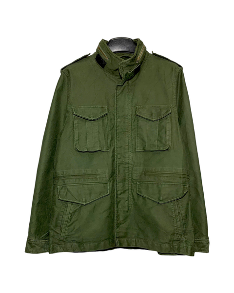  |SIZE L| GLOBAL WORK MULTI POCKET HOODED MILITARY JACKET AOL-7216 