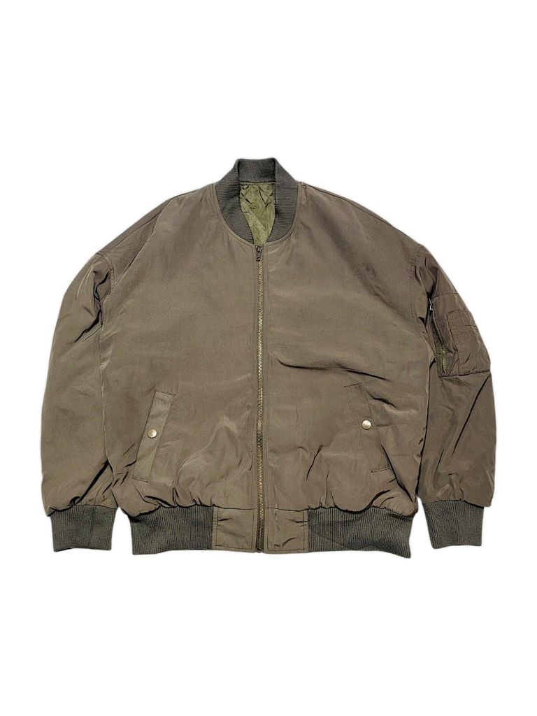  |SIZE L| ZIP-UP BOMBER JACKET AOL-008 