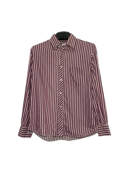  |SIZE M| YUKI TORII HOMME POCKET STRIPED BUTTON UP SHIRT AOM-7401 